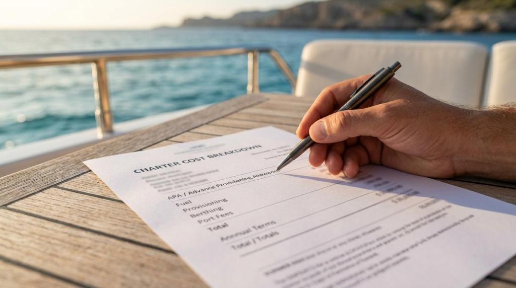 All-inclusive vs plus expenses yacht charters: what is included and which is better for you