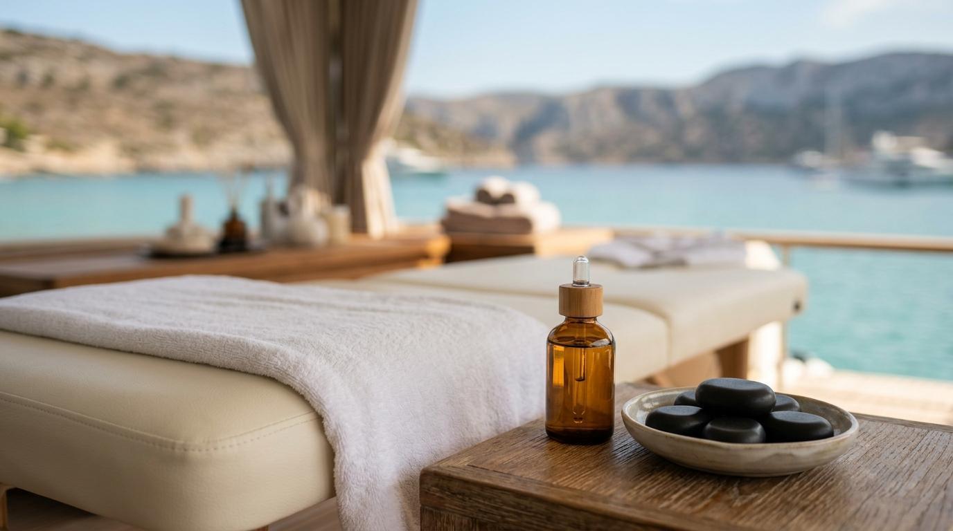 Wellness charters: spa setups, fitness gear and expert practitioners onboard