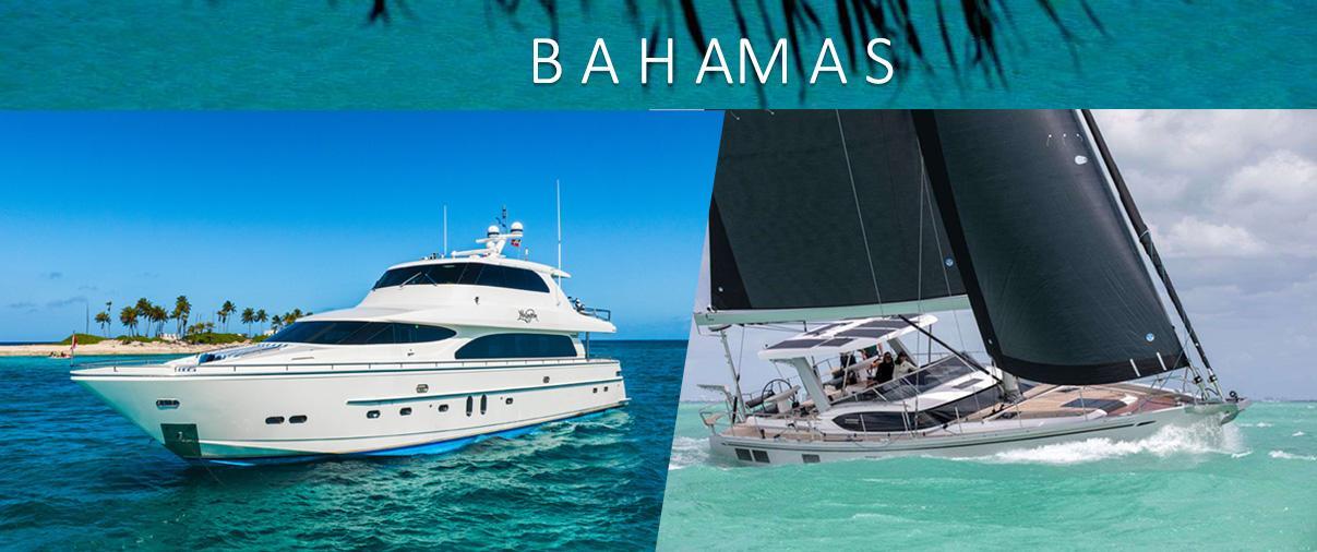 Two Great Charter Yachts in The Bahamas